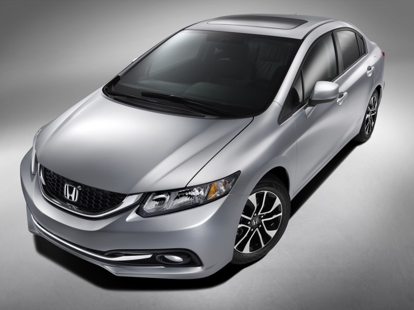 2013 Honda Civic US market minor facelift unveiled 141567