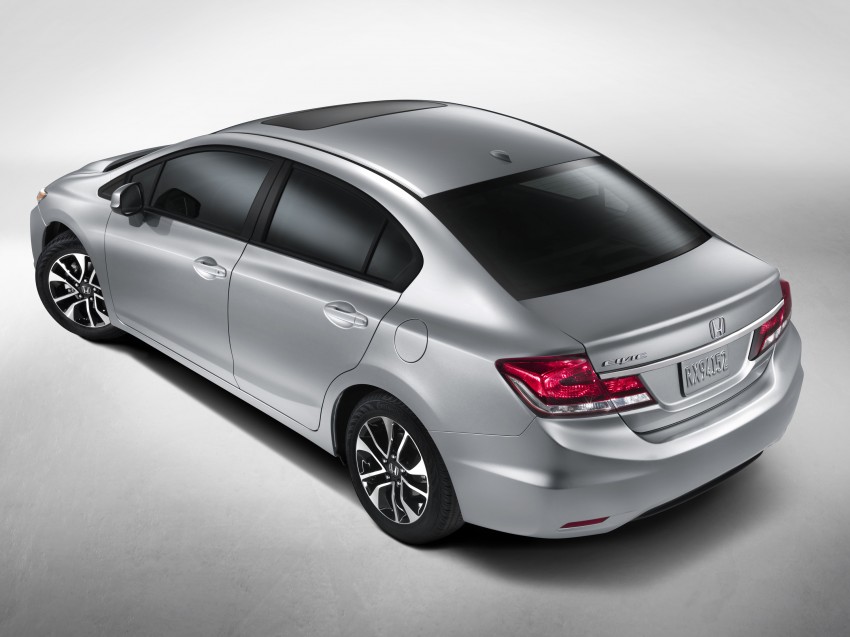 2013 Honda Civic US market minor facelift unveiled 141566