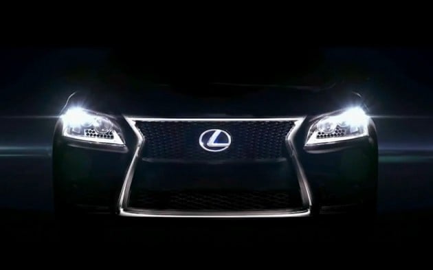 Lexus Malaysia leaks new LS on its Facebook page
