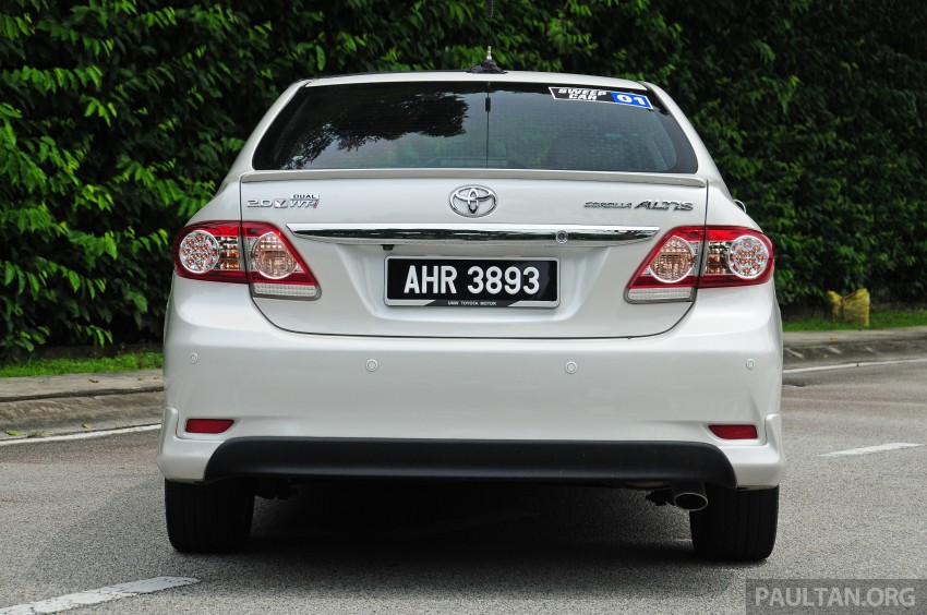 GALLERY: Old and new Toyota Corolla Altis compared 222594