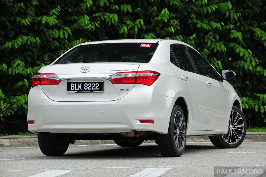 GALLERY: Old and new Toyota Corolla Altis compared 222563
