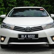 2016 Toyota Corolla facelift with a new grille leaked?
