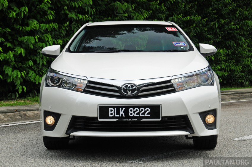 DRIVEN: 2014 Toyota Corolla Altis 2.0V on local roads 222446