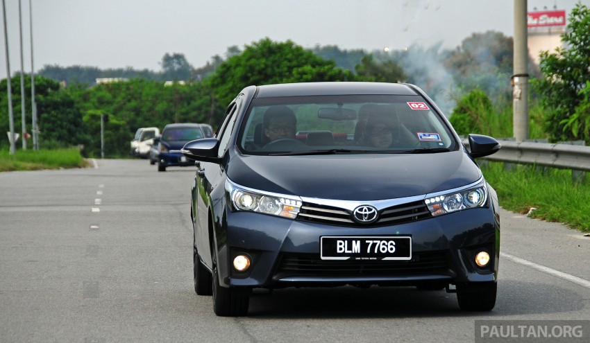 DRIVEN: 2014 Toyota Corolla Altis 2.0V on local roads Image #222448