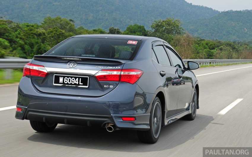 DRIVEN: 2014 Toyota Corolla Altis 2.0V on local roads 222461