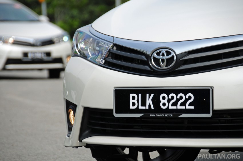 DRIVEN: 2014 Toyota Corolla Altis 2.0V on local roads Image #222467