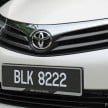 2016 Toyota Corolla facelift with a new grille leaked?