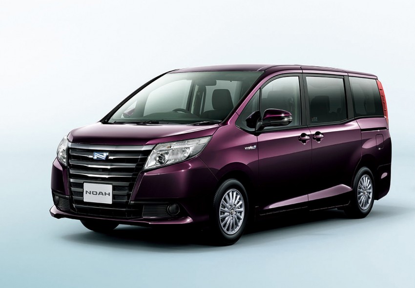 2014 Toyota Noah and Voxy – 1.8L hybrid, 23.8 km/l 223710