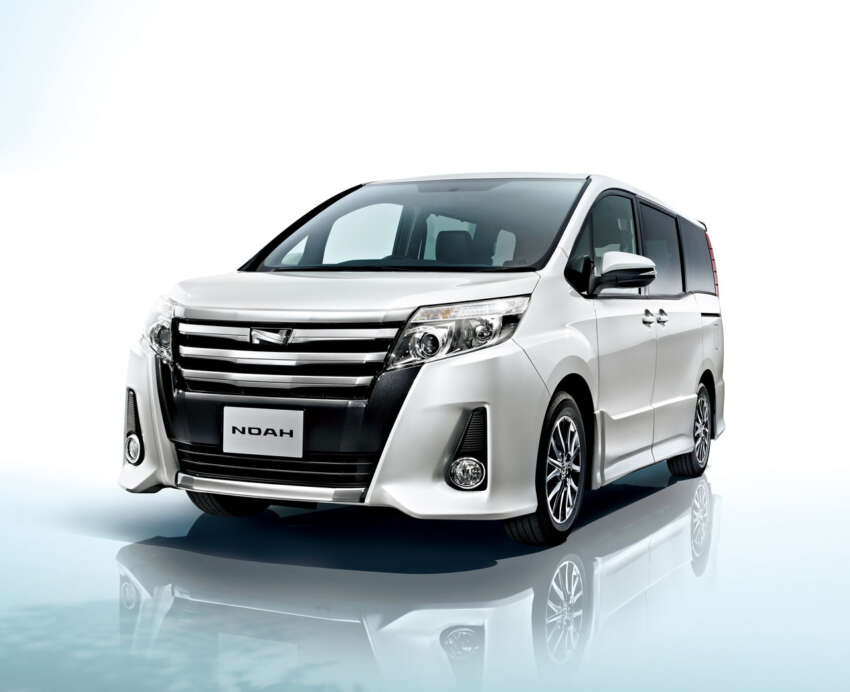 2014 Toyota Noah and Voxy – 1.8L hybrid, 23.8 km/l 223714