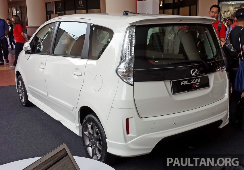 Perodua Alza facelift officially revealed, from RM52,400 Image #221431