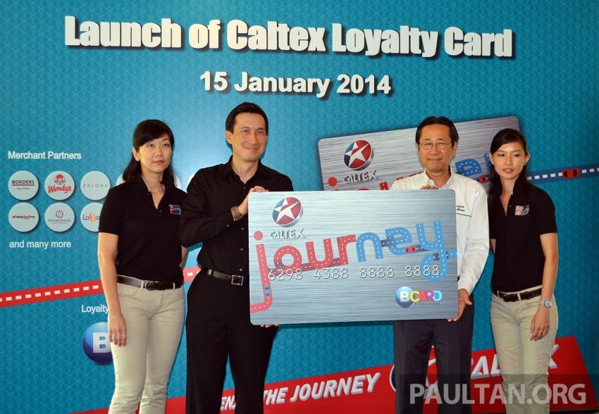 Caltex launches Journey Card loyalty programme, teams up with BCARD – one litre = one point 222118