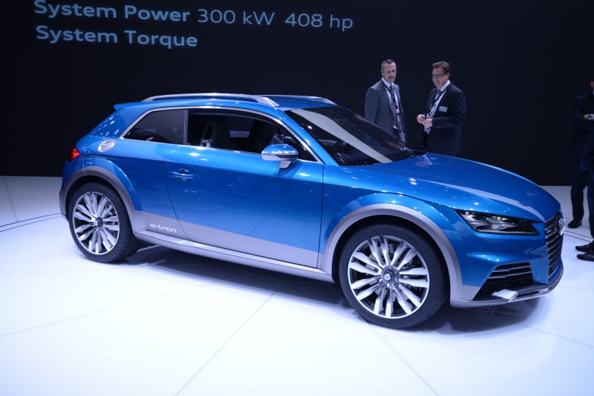 Next-generation Audi TT previewed as Audi allroad shooting brake concept, Detroit 2014 debut 222208