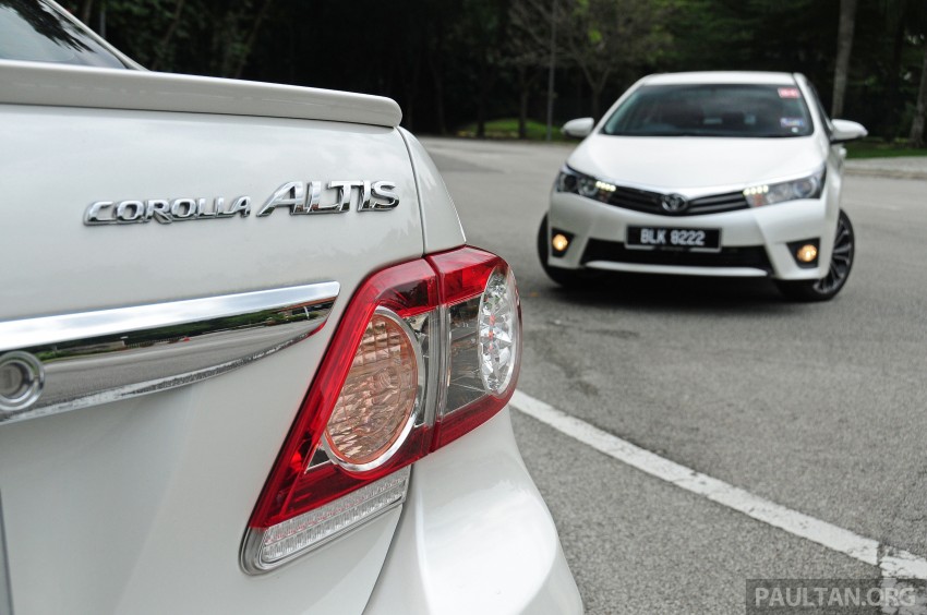 GALLERY: Old and new Toyota Corolla Altis compared 222555