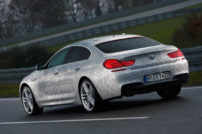 BMW showcases automated BMW M235i at CES Image #221023