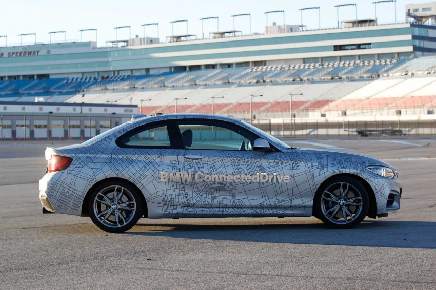 BMW showcases automated BMW M235i at CES 220966