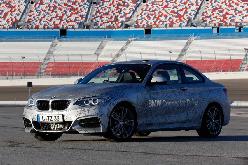 BMW showcases automated BMW M235i at CES Image #220967