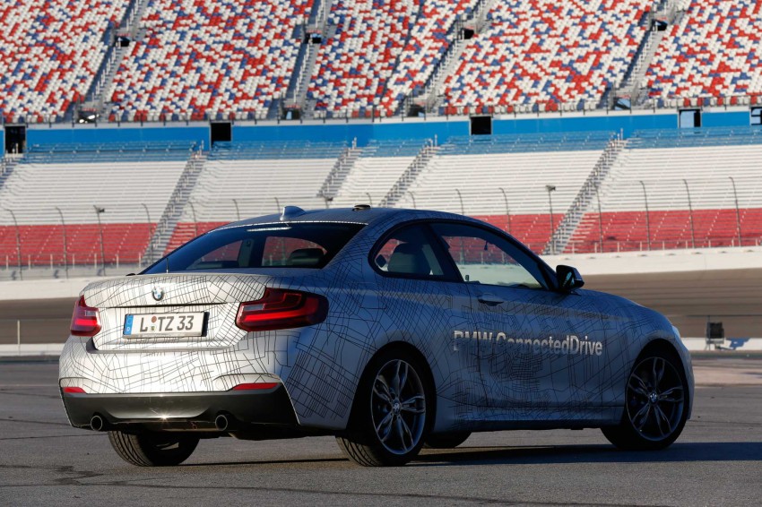 BMW showcases automated BMW M235i at CES 220969