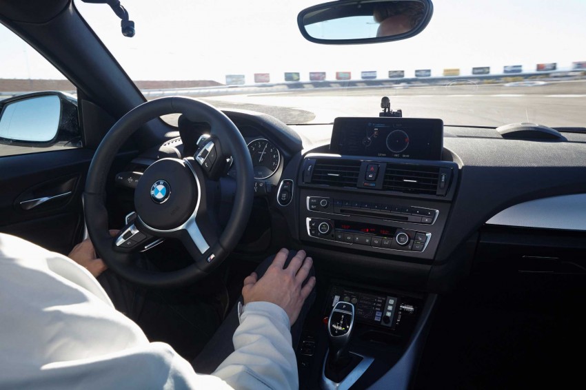 BMW showcases automated BMW M235i at CES 220972