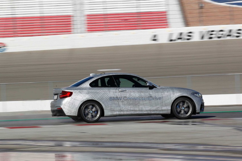 BMW showcases automated BMW M235i at CES 220983