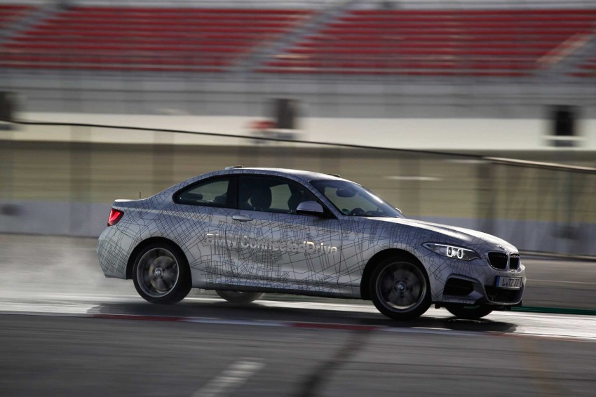 BMW showcases automated BMW M235i at CES 220986