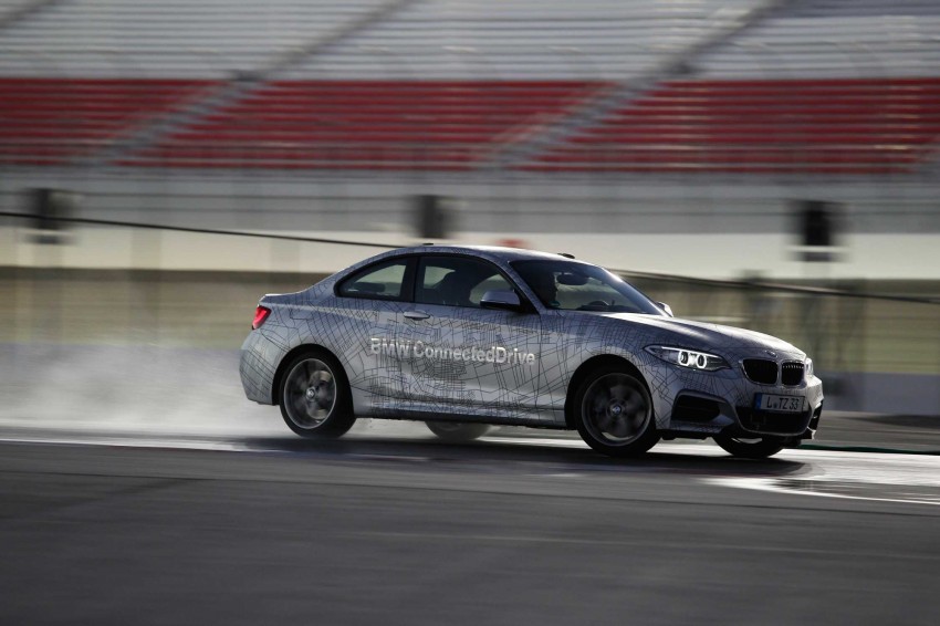 BMW showcases automated BMW M235i at CES 220988