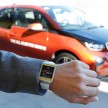 BMW i Remote App – now offering BMW i3 info through the Samsung Galaxy Gear smartwatch