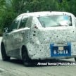 Proton P2-30A Global Small Car on test near Genting