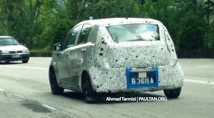 Proton P2-30A Global Small Car on test near Genting 219947