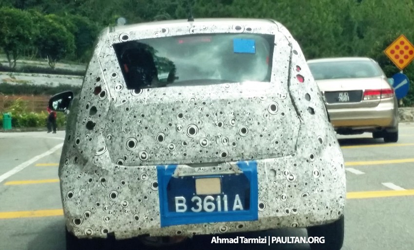 Proton P2-30A Global Small Car on test near Genting 219946