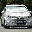 Proton P2-30A Global Small Car on test near Genting