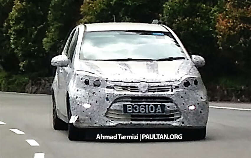 Proton P2-30A Global Small Car on test near Genting 219945
