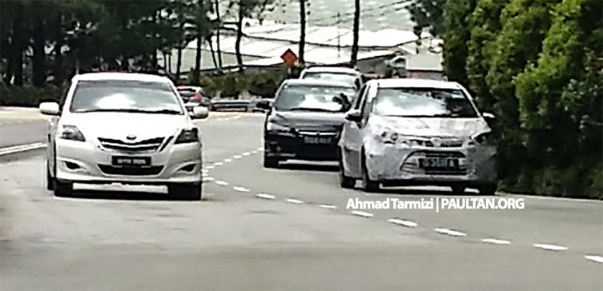 Proton P2-30A Global Small Car on test near Genting 219944