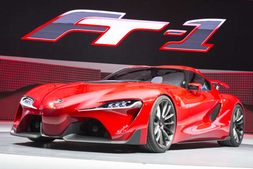 Toyota FT-1 concept shocks Detroit – the next Supra? 222017