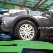 New Proton Perdana a.k.a. Accordana on a trailer