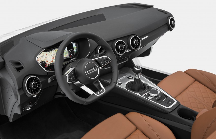 2015 Audi TT – third-generation’s interior revealed 220781