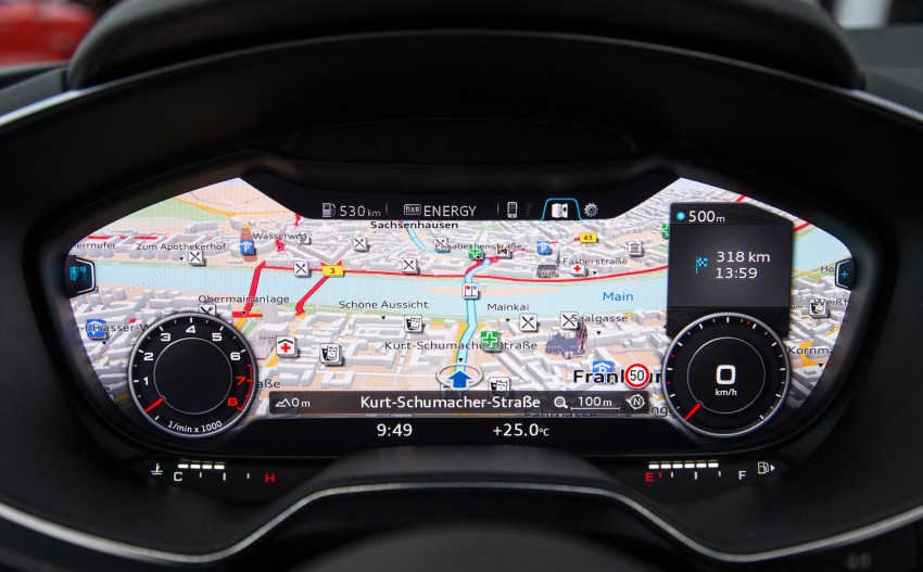 2015 Audi TT – third-generation’s interior revealed 220779