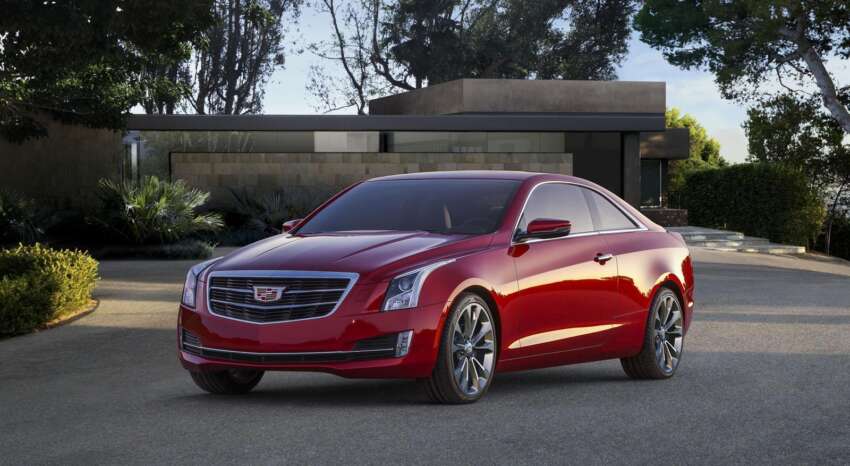 Cadillac ATS Coupe unveiled, new wreathless logo 222153