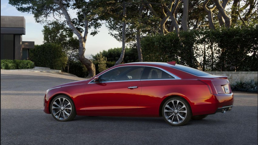 Cadillac ATS Coupe unveiled, new wreathless logo 222154