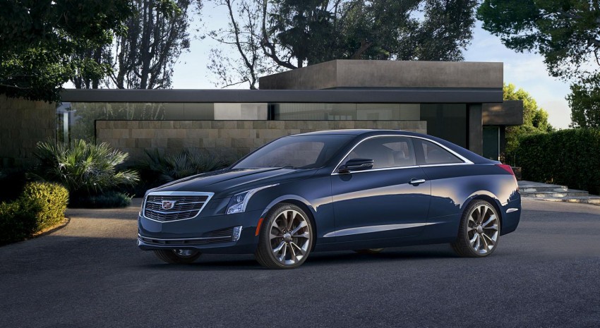 Cadillac ATS Coupe unveiled, new wreathless logo 222155