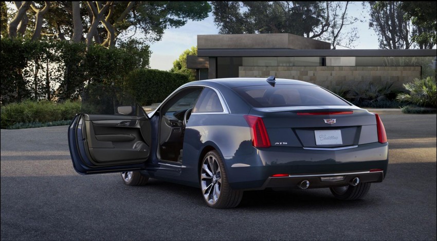 Cadillac ATS Coupe unveiled, new wreathless logo 222156