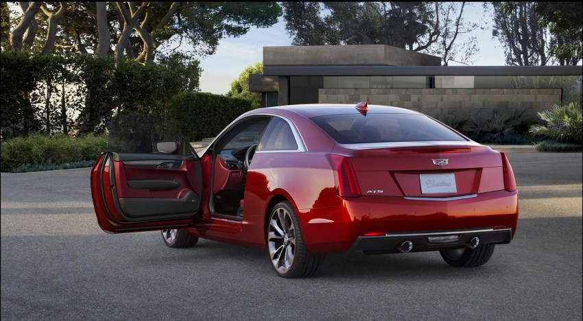 Cadillac ATS Coupe unveiled, new wreathless logo 222157