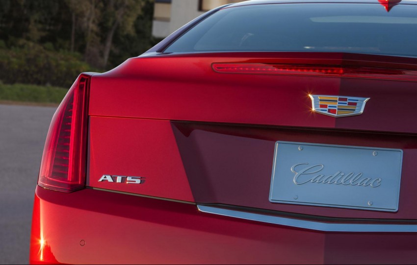 Cadillac ATS Coupe unveiled, new wreathless logo 222145