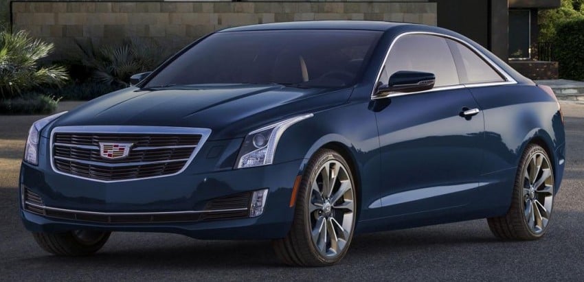 Cadillac ATS Coupe unveiled, new wreathless logo 222147