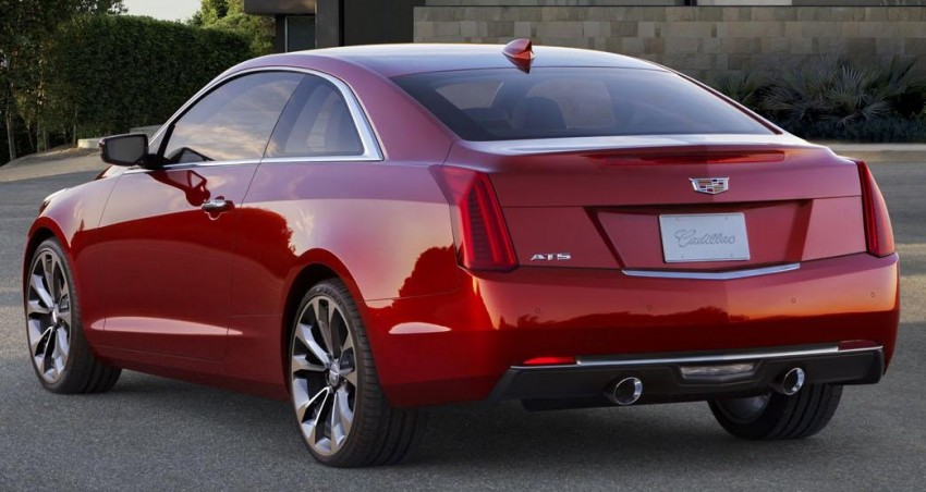 Cadillac ATS Coupe unveiled, new wreathless logo 222148