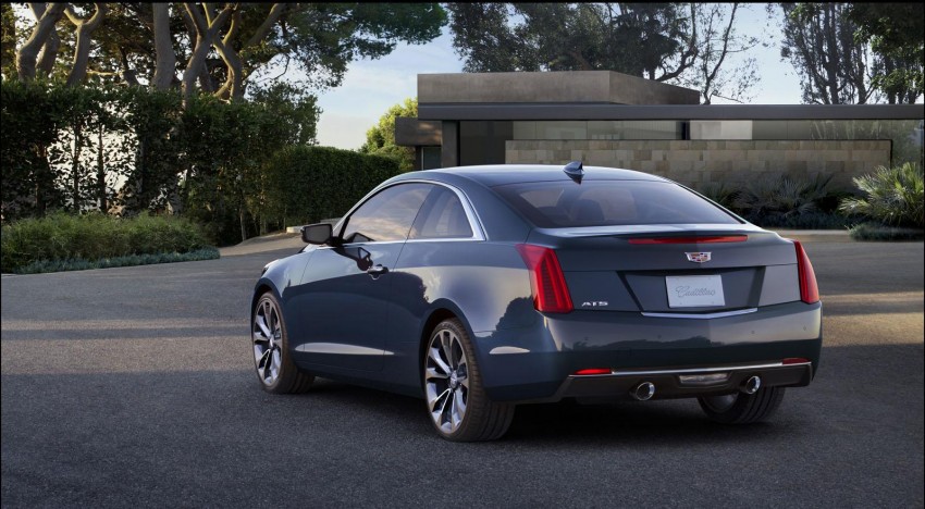 Cadillac ATS Coupe unveiled, new wreathless logo 222150