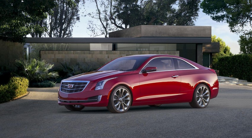 Cadillac ATS Coupe unveiled, new wreathless logo 222151