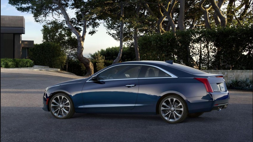 Cadillac ATS Coupe unveiled, new wreathless logo 222152