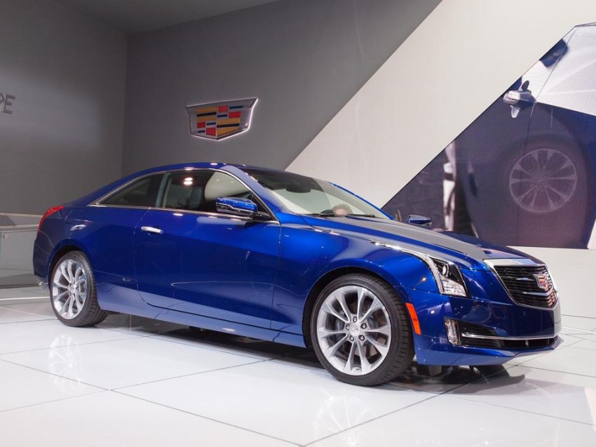 Cadillac ATS Coupe unveiled, new wreathless logo 222270