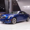 Cadillac ATS Coupe unveiled, new wreathless logo