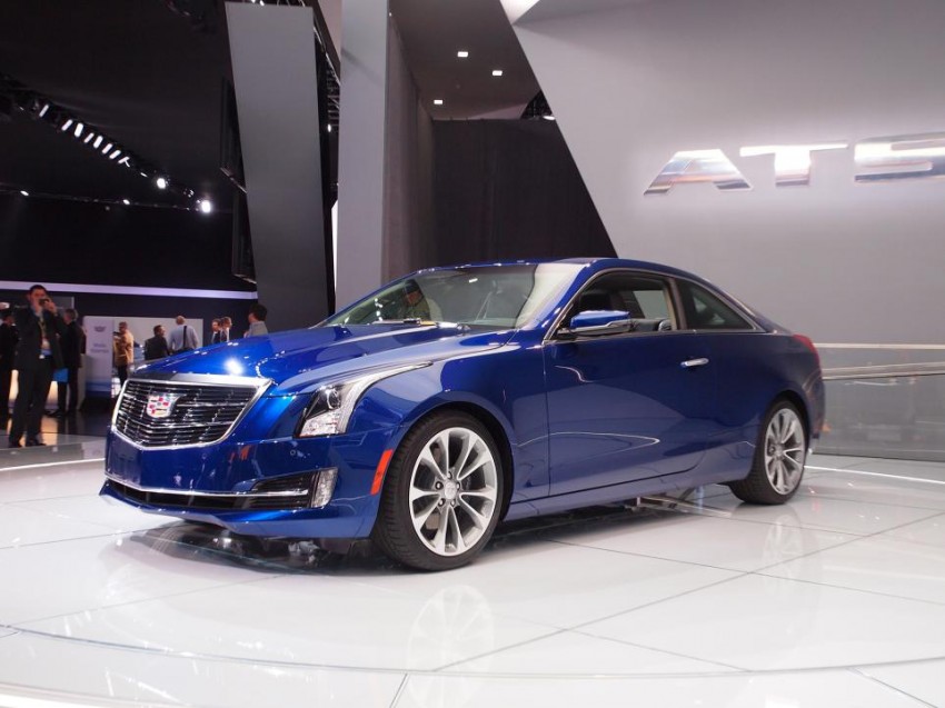 Cadillac ATS Coupe unveiled, new wreathless logo 222273